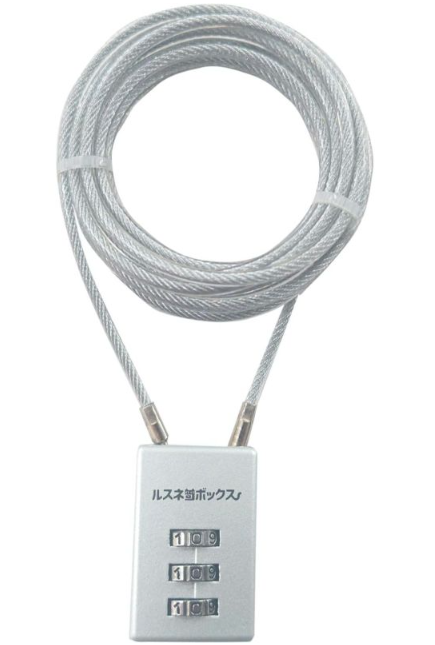ルスネコボックス 専用セキュリティワイヤー